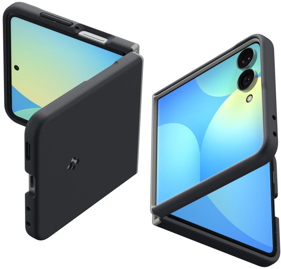 Dėklas SPIGEN NANO POP MAGSAFE GALAXY Z FLIP 8 Juodas (Juodas SESAME)