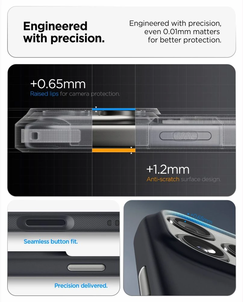 Dėklas Spigen Nano Pop MagSafe iPhone 17 Pro / 18 Pro Juodas SESAME
