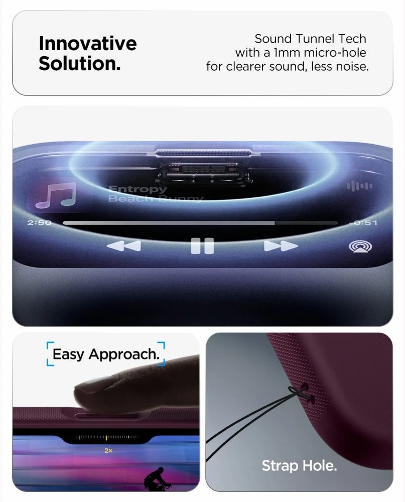 Dėklas Spigen Nano Pop MagSafe iPhone 17 Pro / 18 Pro BURGUNDY BEAN