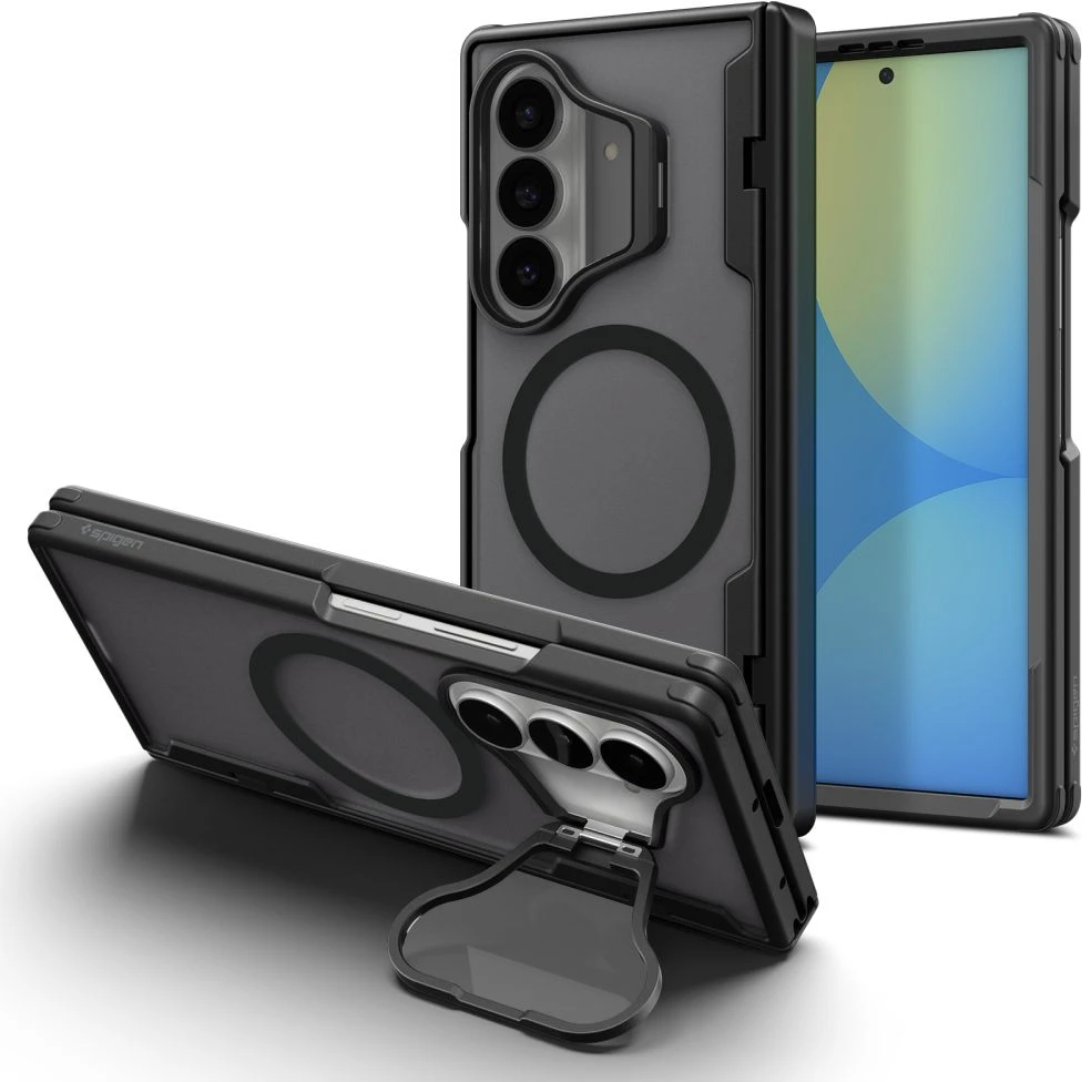 Dėklas SPIGEN OPTIK ARMOR PRO MAGSAFE GALAXY Z FOLD 8 ULTRA Juodas