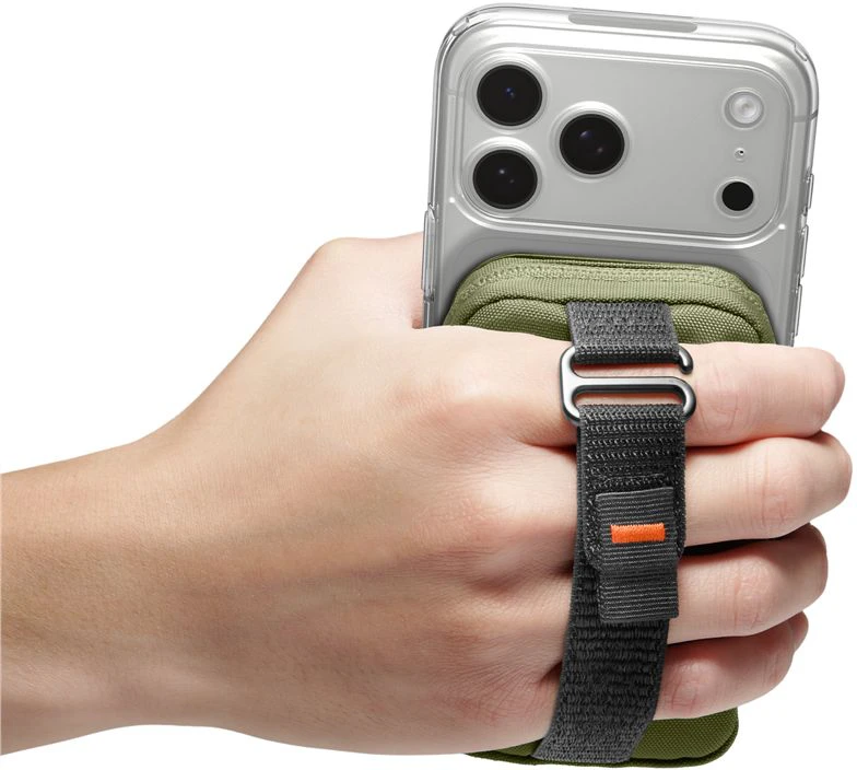 Spigen Portable Organizer Pouch TintapZip MagSafe, olive žalias
