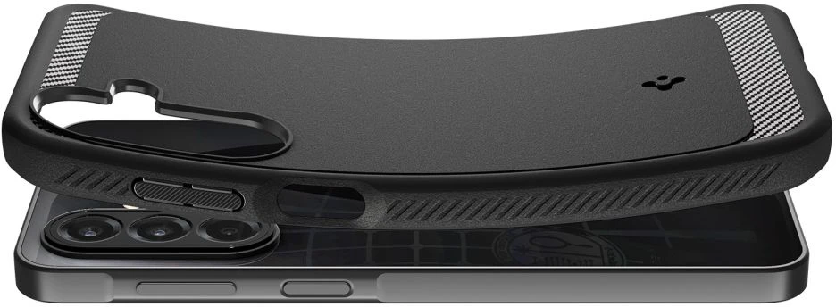 Dėklas SPIGEN RUGGED ARMOR GALAXY A27 5G MATINIS Juodas