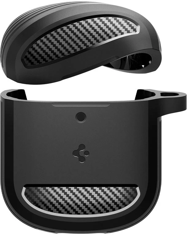 Spigen Rugged Armor apsauginis dėklas, skirtas Google Pixel Buds Pro 2, juodos spalvos