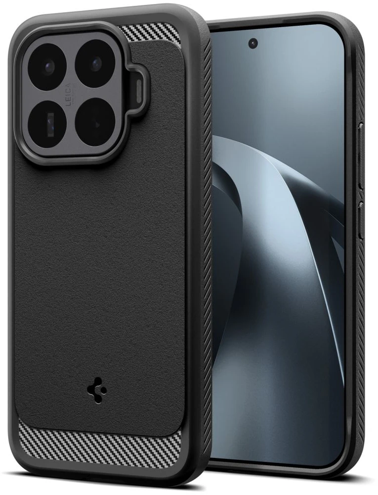 Dėklas SPIGEN RUGGED ARMOR XIAOMI 17T MATINIS Juodas