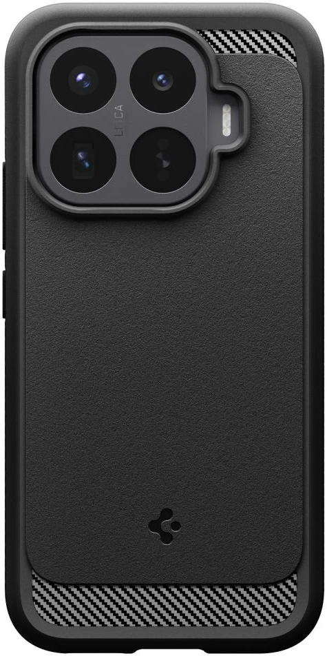 Dėklas SPIGEN RUGGED ARMOR XIAOMI 17T PRO MATINIS Juodas