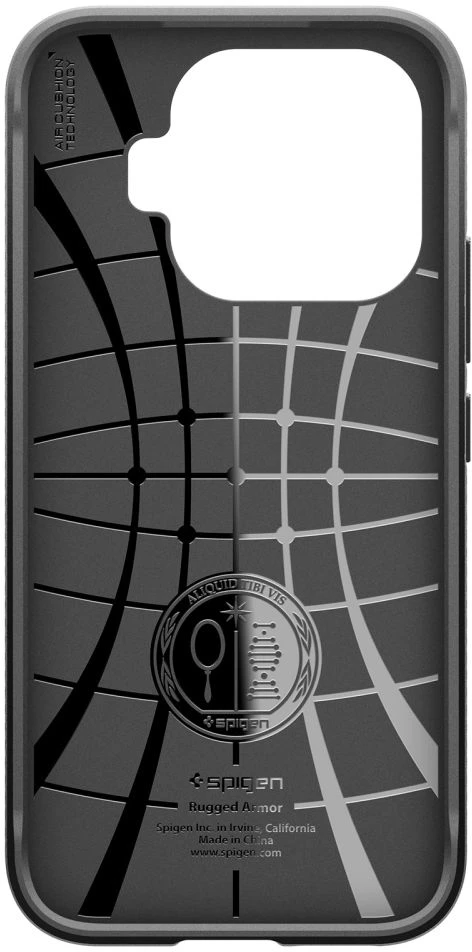 Dėklas SPIGEN RUGGED ARMOR XIAOMI 17T PRO MATINIS Juodas
