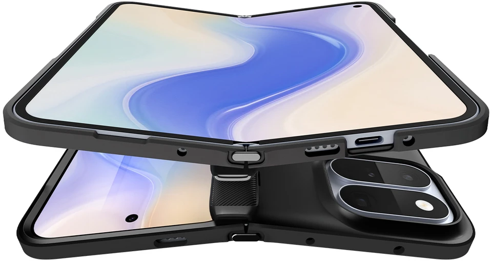 Dėklas Spigen Slim Armor Pro MagSafe, juodas – Google Pixel 11 Pro Fold