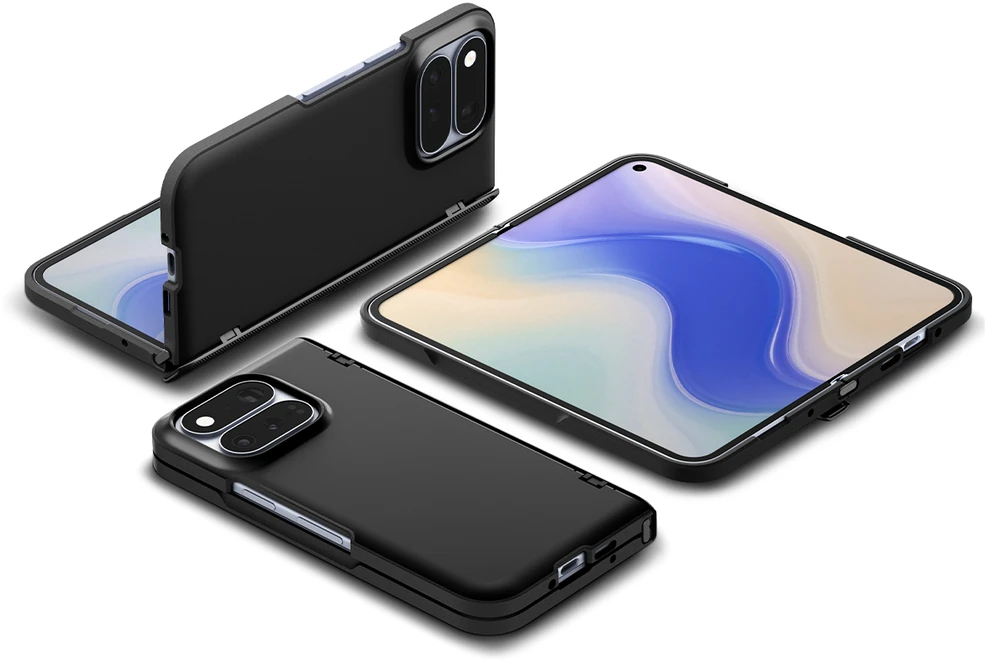 Dėklas Spigen Slim Armor Pro MagSafe, juodas – Google Pixel 11 Pro Fold
