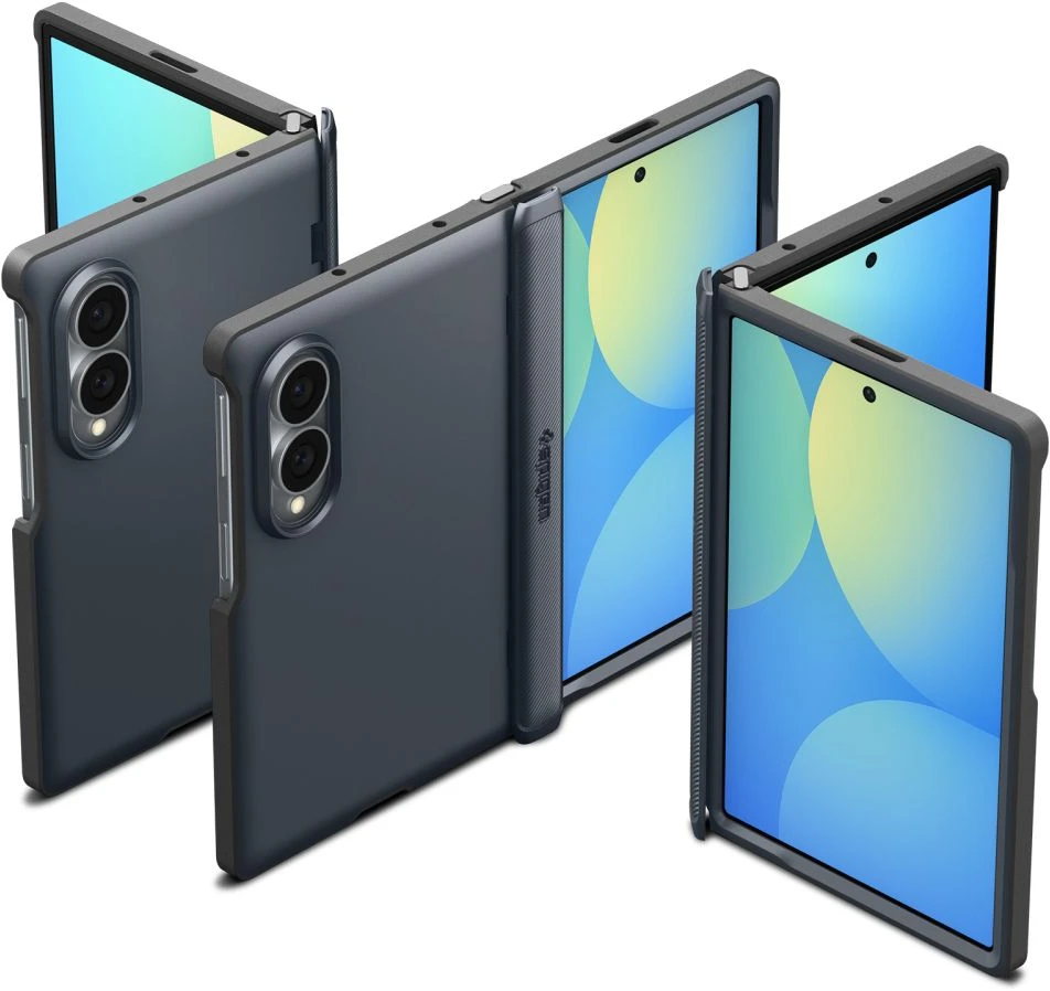 Dėklas Spigen SLIM ARMOR PRO MagSafe Samsung Galaxy Z FOLD 8 METAL SLATE