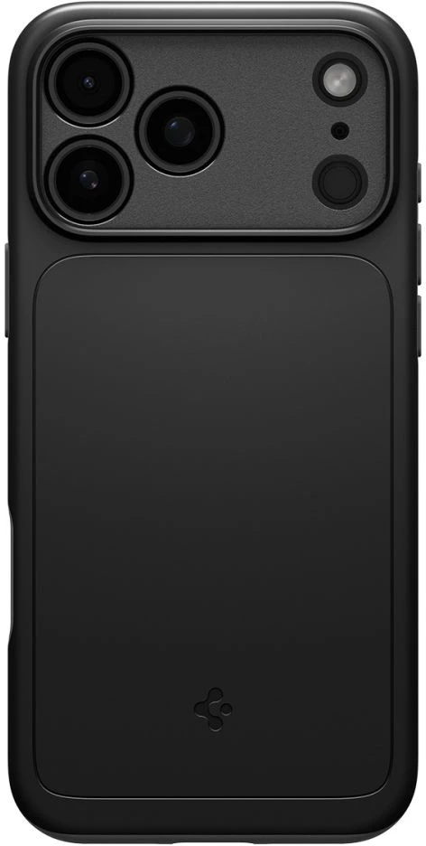 Dėklas Spigen Thin Fit MagSafe iPhone 17 Pro Max / 18 Pro Max juodos spalvos