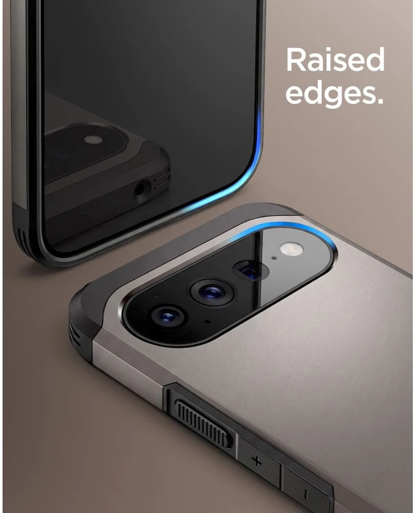 Dėklas SPIGEN TOUGH ARMOR MAG MAGSAFE GOOGLE PIXEL 11 GUNMETAL