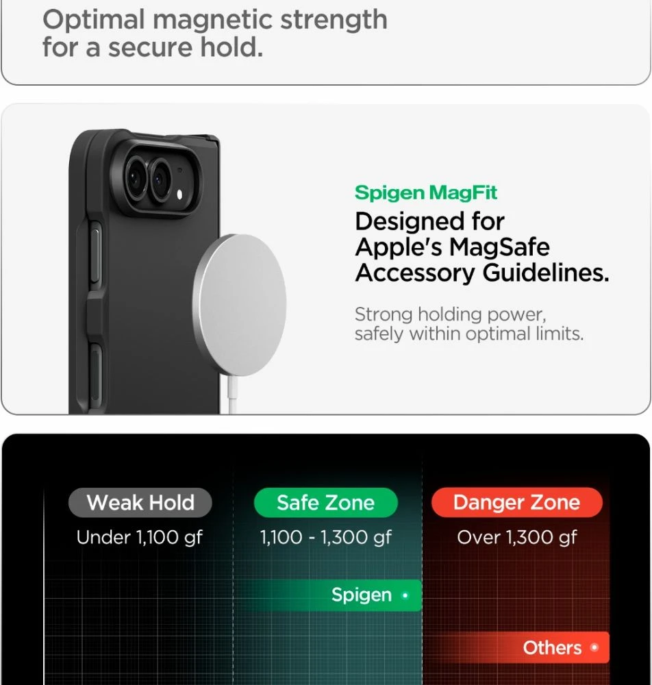 Dėklas Spigen TOUGH ARMOR MAG MAGSAFE IPHONE DUO Juodas