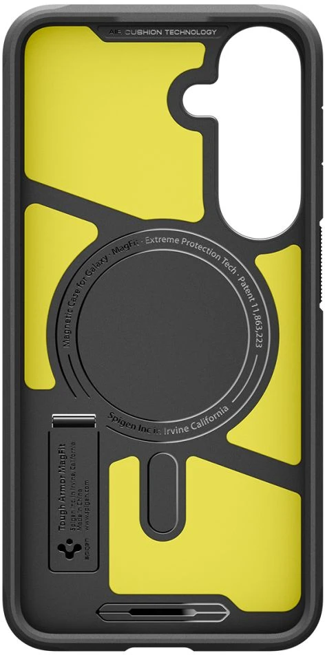 Spigen Tough Armor MAG MagSafe dėklas Samsung Galaxy S26 FE GUNMETAL