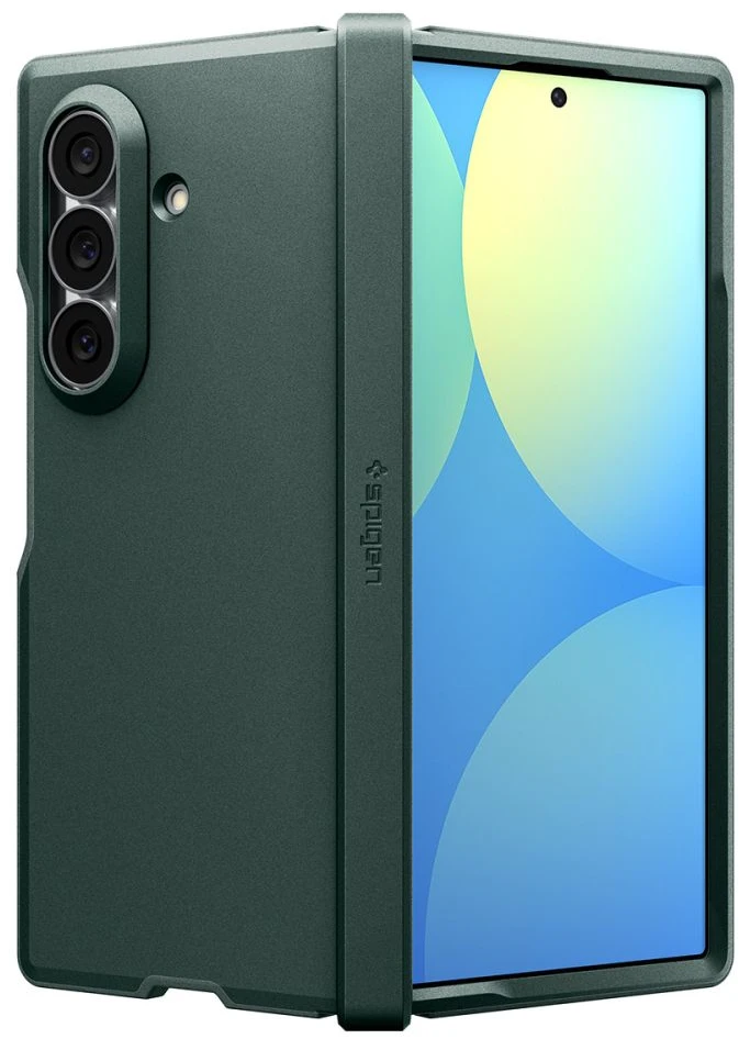 Dėklas SPIGEN TOUGH ARMOR PRO MAGSAFE GALAXY Z FOLD 8 ULTRA ABYSS Žalias