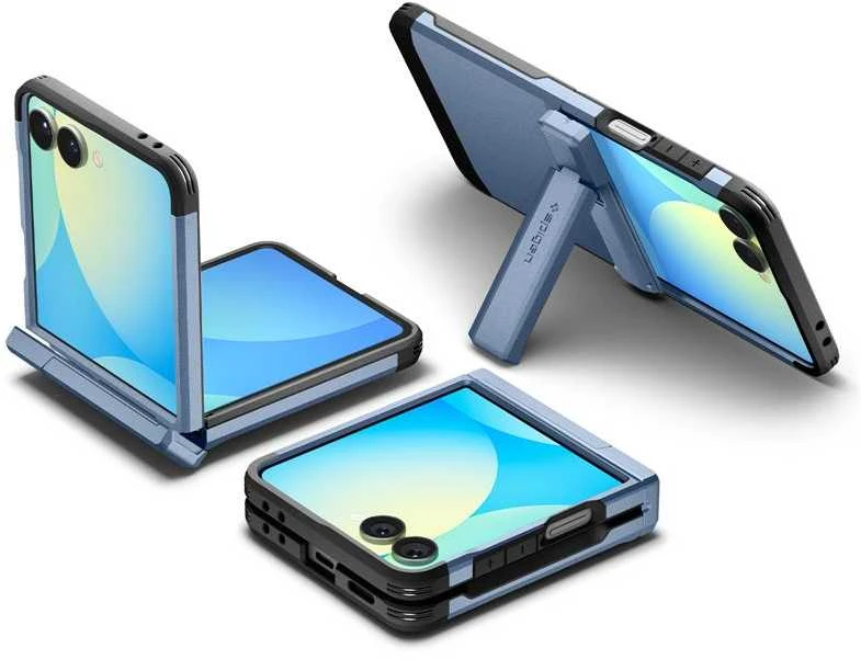 Dėklas Spigen Tough Armor Pro MagSafe, sierra mėlynas - Samsung Galaxy Z Flip7