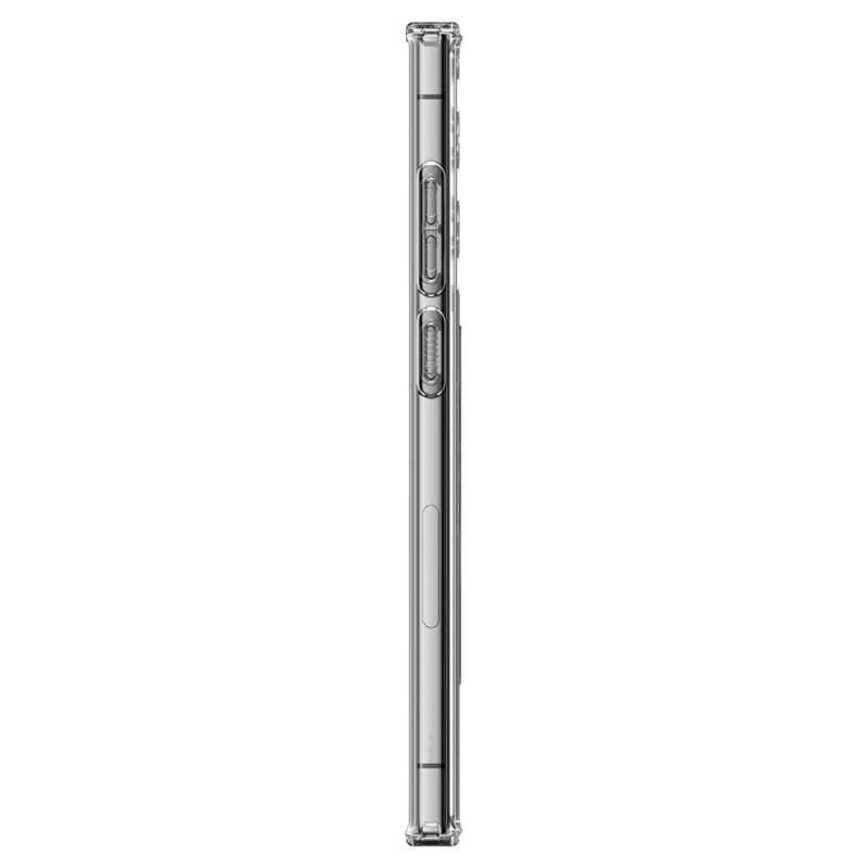 Spigen Ultra Hybrid Metal Ring (MagFit) dėklas skirtas Samsung Galaxy S23 Ultra, spalva - Juoda