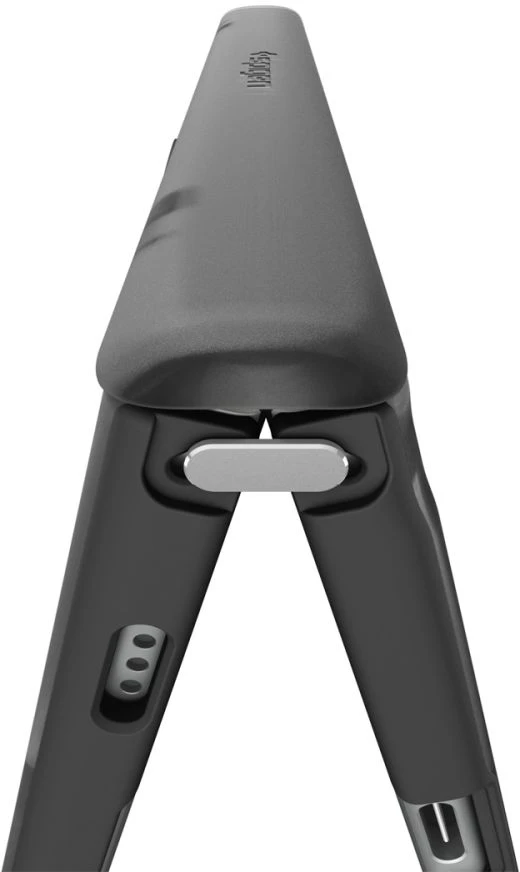 Dėklas Spigen ULTRA HYBRID PRO MagSafe iPhone DUO FROST Juodas