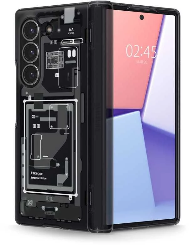 Dėklas Spigen Ultra Hybrid Pro, zero one - Samsung Galaxy Z Fold6