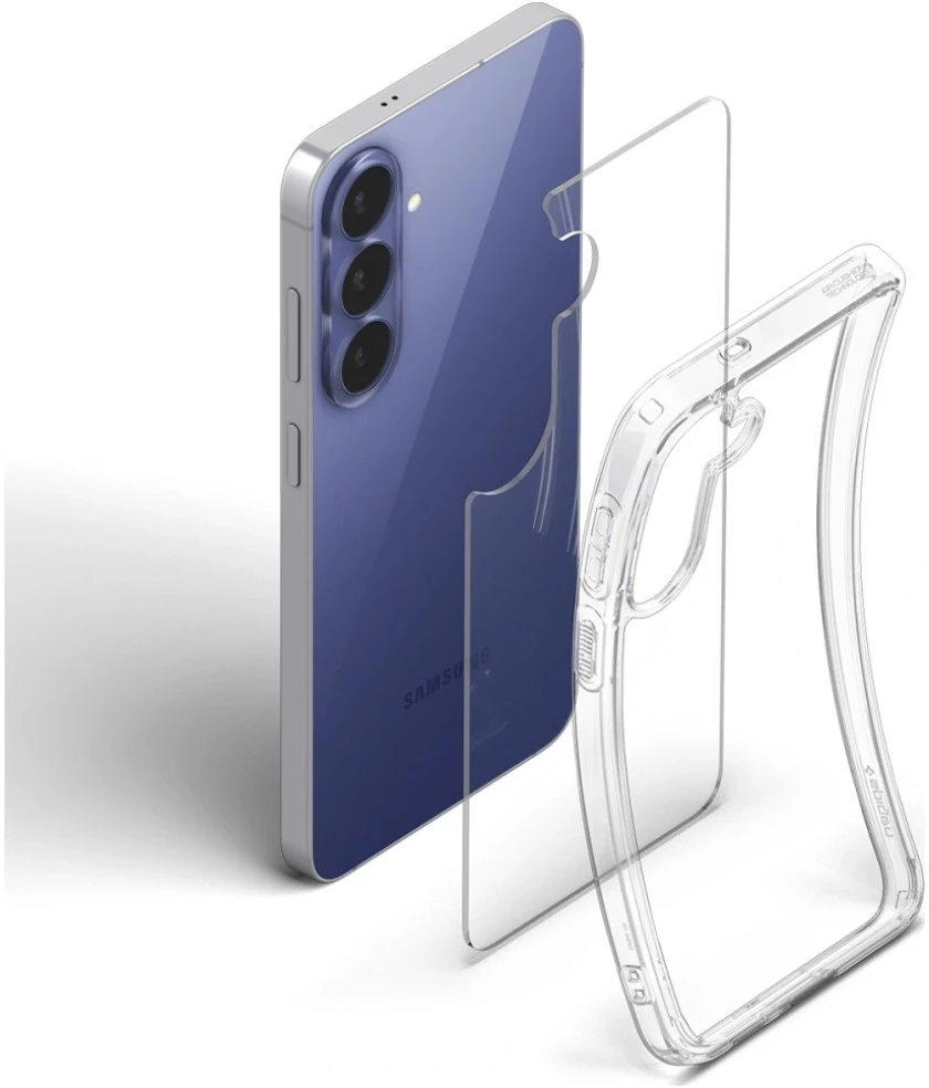 Dėklas Spigen Ultra Hybrid skirtas Samsung Galaxy S26 FE crystal clear