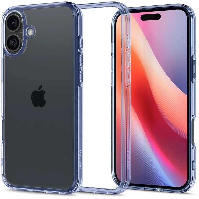 Dėklas Spigen Ultra Hybrid, dangaus krištolas - iPhone 16 Plus