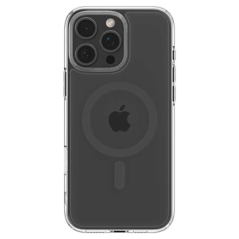 Dėklas Spigen „Ultra Hybrid T MagSafe“, grafito spalvos – „iPhone 16 Pro Max“