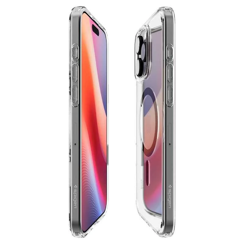 Dėklas Spigen „Ultra Hybrid T MagSafe“, grafito spalvos – „iPhone 16 Pro Max“