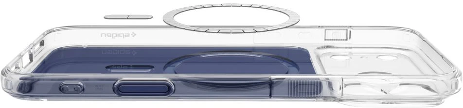 Dėklas Spigen Ultra Hybrid T MagSafe iPhone 17 Pro Max / 18 Pro Max MATINIS MĖLYNAS