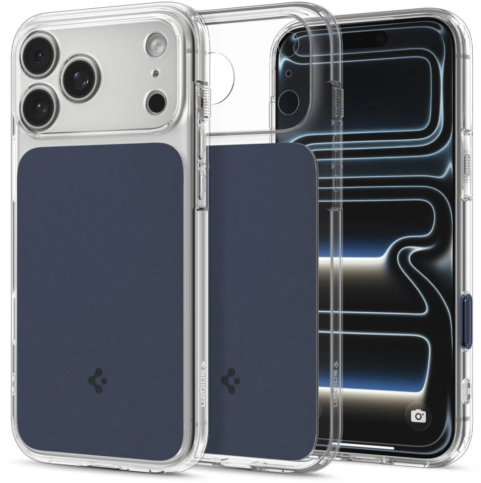 Dėklas Spigen Ultra Hybrid T MagSafe iPhone 17 Pro Max / 18 Pro Max MATINIS MĖLYNAS
