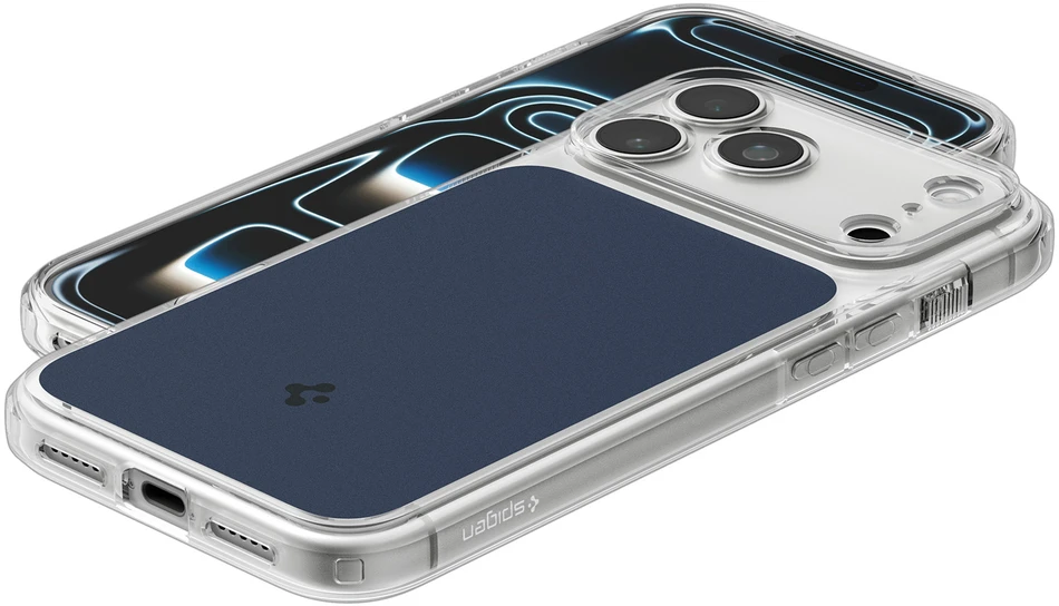 Dėklas Spigen Ultra Hybrid T MagSafe, matinė mėlyna – iPhone 18 Pro/17 Pro