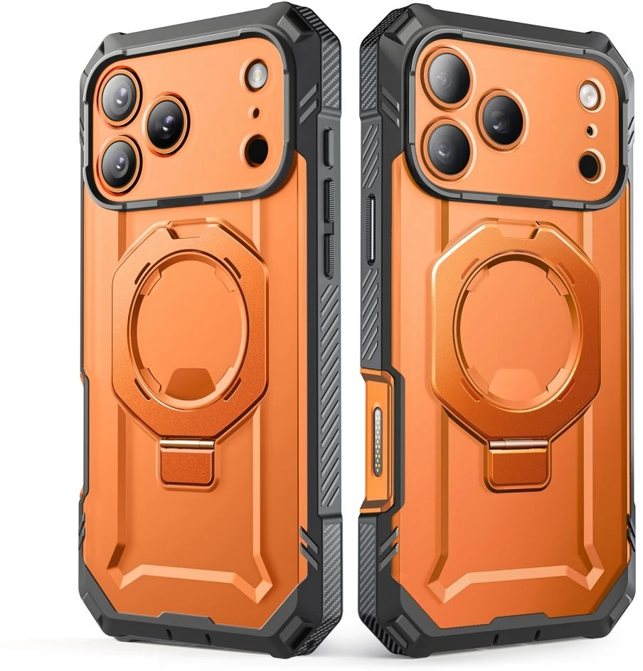 Dėklas SupCase GRIP Pro MAG MagSafe iPhone 17 Pro / 18 Pro KORALINIS