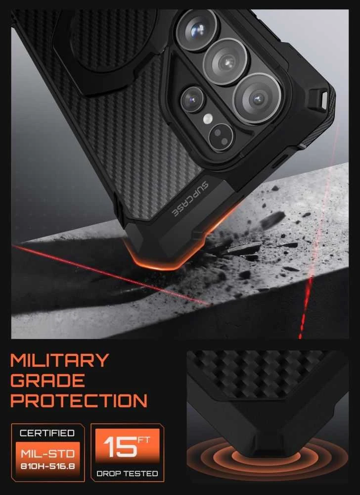 Dėklas SupCase UB GRIP MAG MagSafe Samsung Galaxy S26 Ultra Aramid