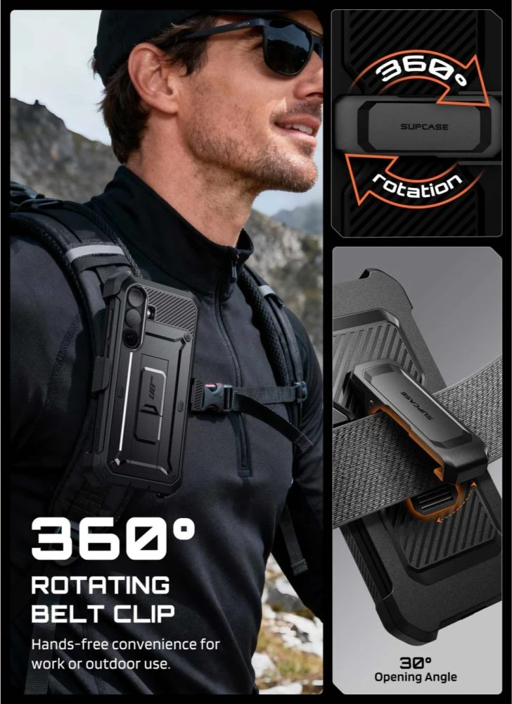 Dėklas SUPCASE UNICORN BEETLE PRO Galaxy S26 FE Juodas