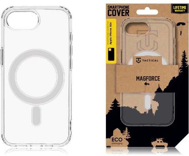 Dėklas Tactical MagForce dėkals skirtas Apple iPhone SE4 skaidrus