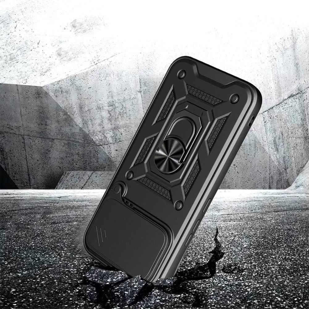 Dėklas Tech-Protect CamShield Pro dėkals telefonui Xiaomi Poco F8 Ultra juodos spalvos