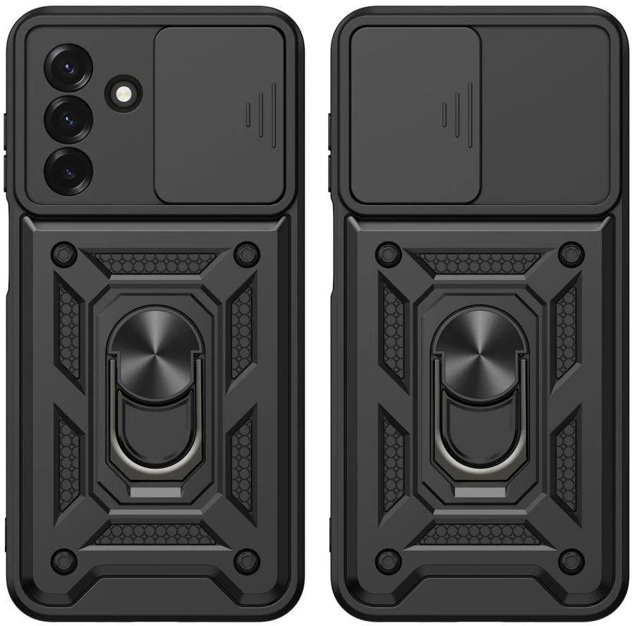 Dėklas TECH-PROTECT CAMSHIELD Pro Samsung Galaxy A17 / A18 / A26 4G / 5G juodos spalvos