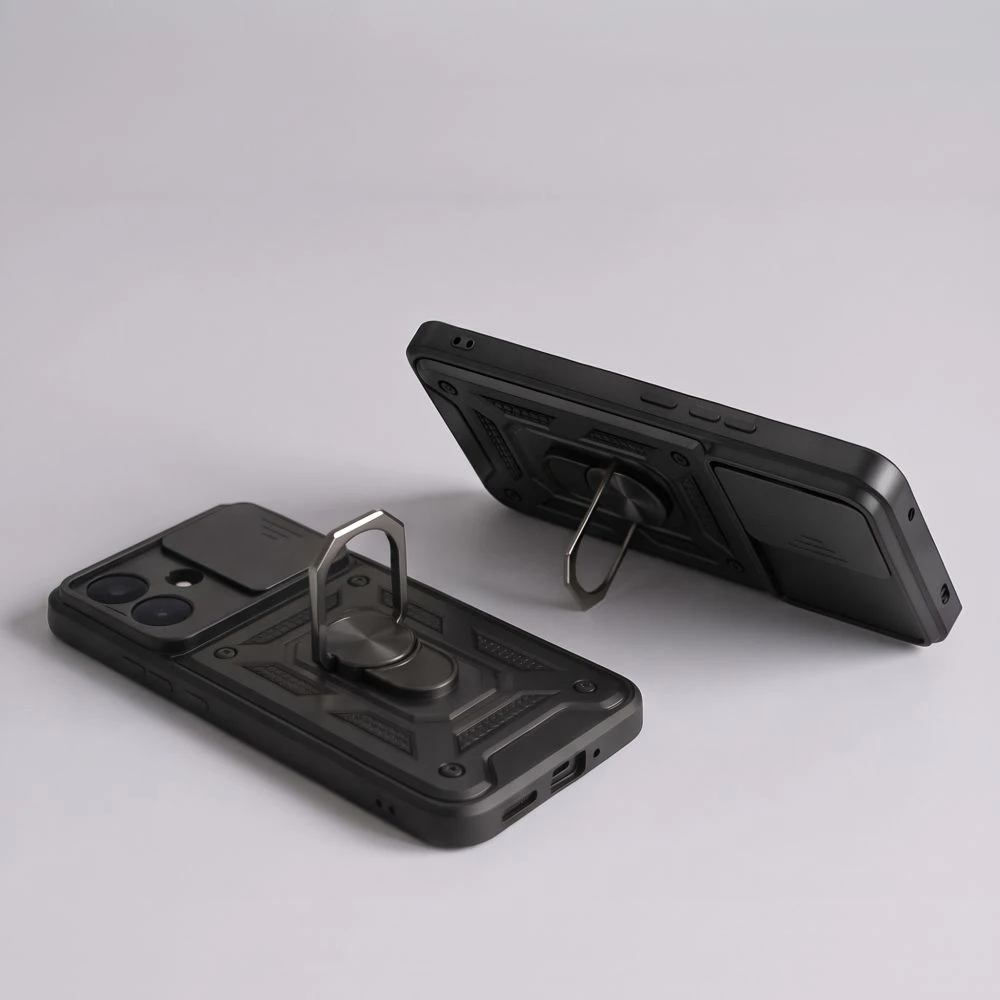 Dėklas Tech-Protect CAMSHIELD PRO XIAOMI REDMI NOTE 17 PRO 5G Juodas