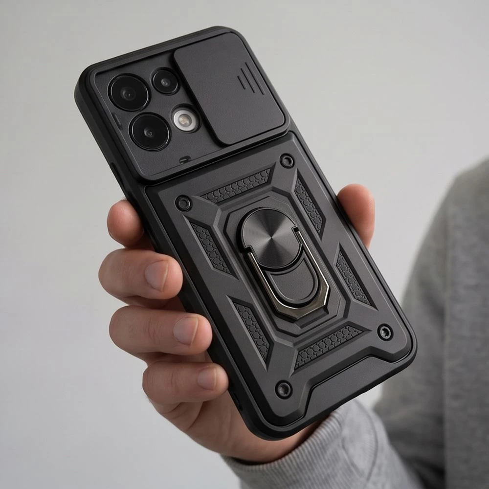Dėklas Tech-Protect CAMSHIELD Pro XIAOMI REDMI 17 4G / 5G Juodas