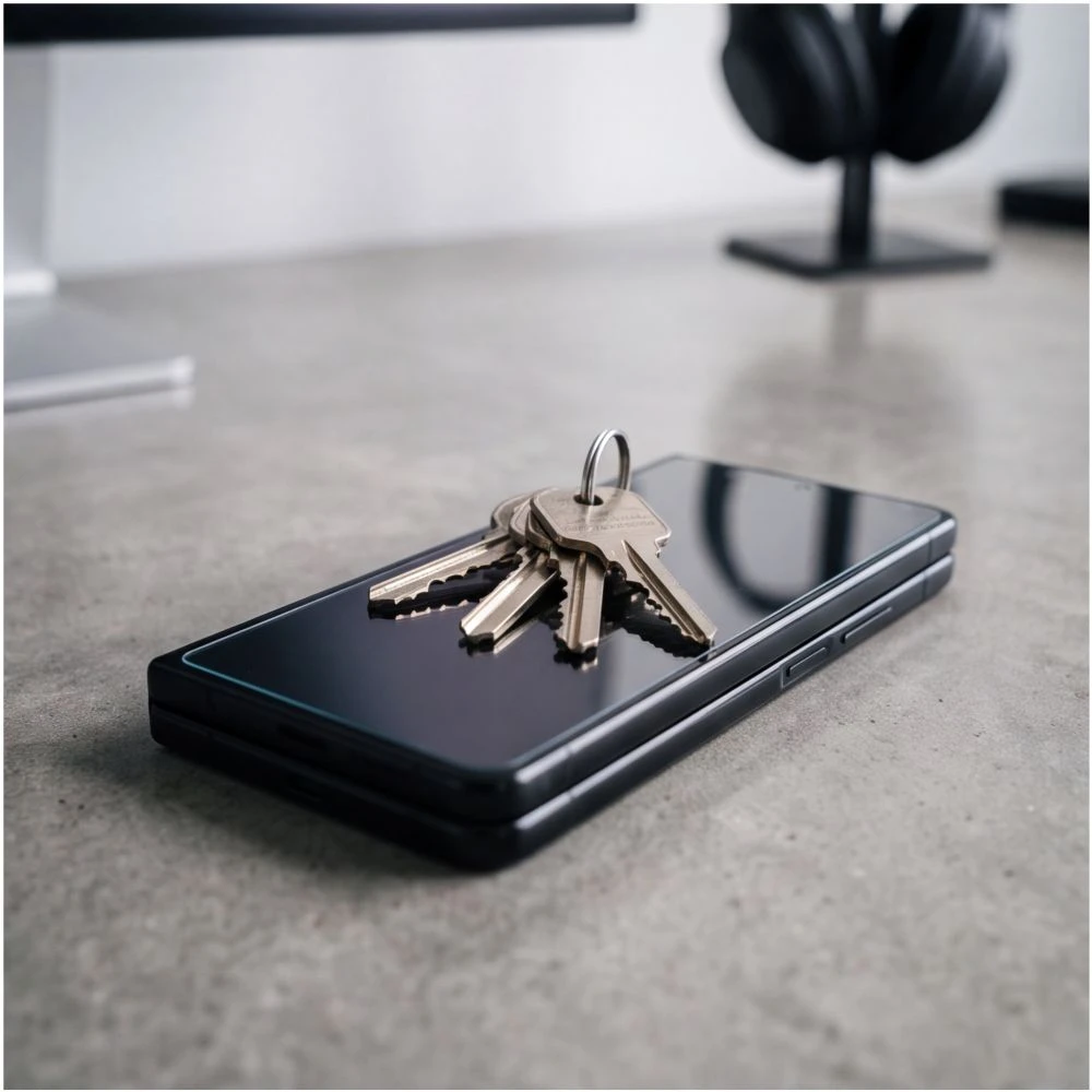 TECH-PROTECT EASY SET FOIL & GLASS FIT+ 4IN1 APSAUGINIS RINKINYS GALAXY Z FOLD 8 ULTRA CLEAR