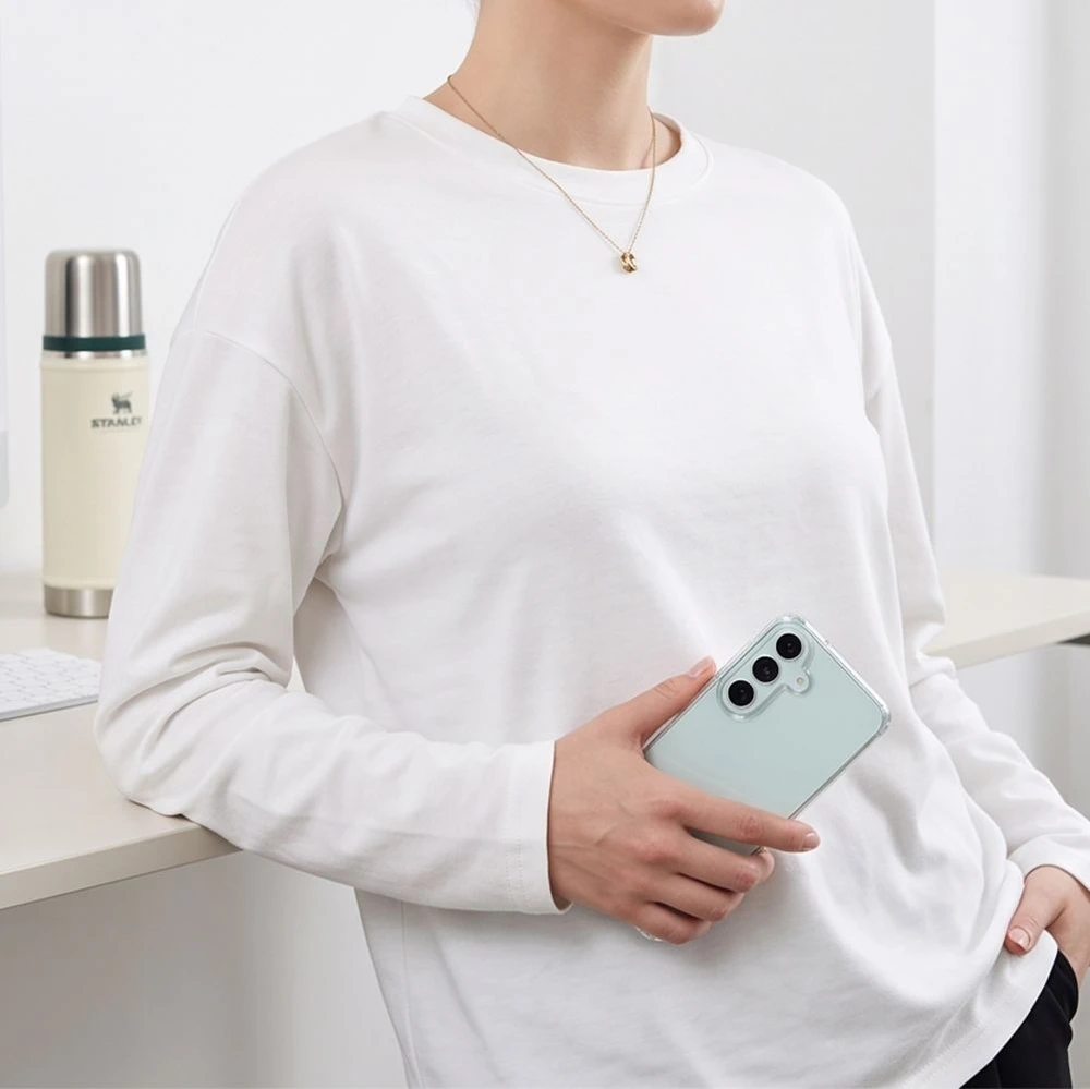 Dėklas Tech-Protect FLEXAIR HYBRID Galaxy S26 FE SKAIDRUS