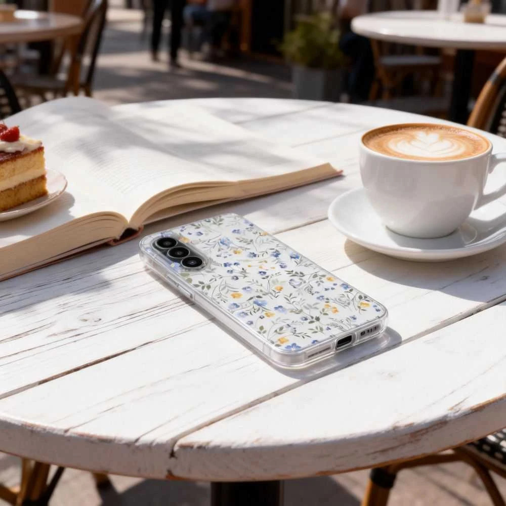 Dėklas „Tech-Protect FlexAir“ „Samsung Galaxy A37 5G“ pavasarinės gėlės