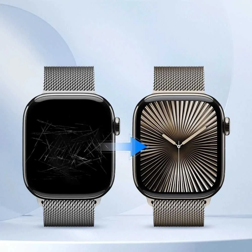 „Tech-Protect Hydro Flex+“ 2 vnt. pakuotė „Garmin Venu 4“ (41 mm) skaidrus