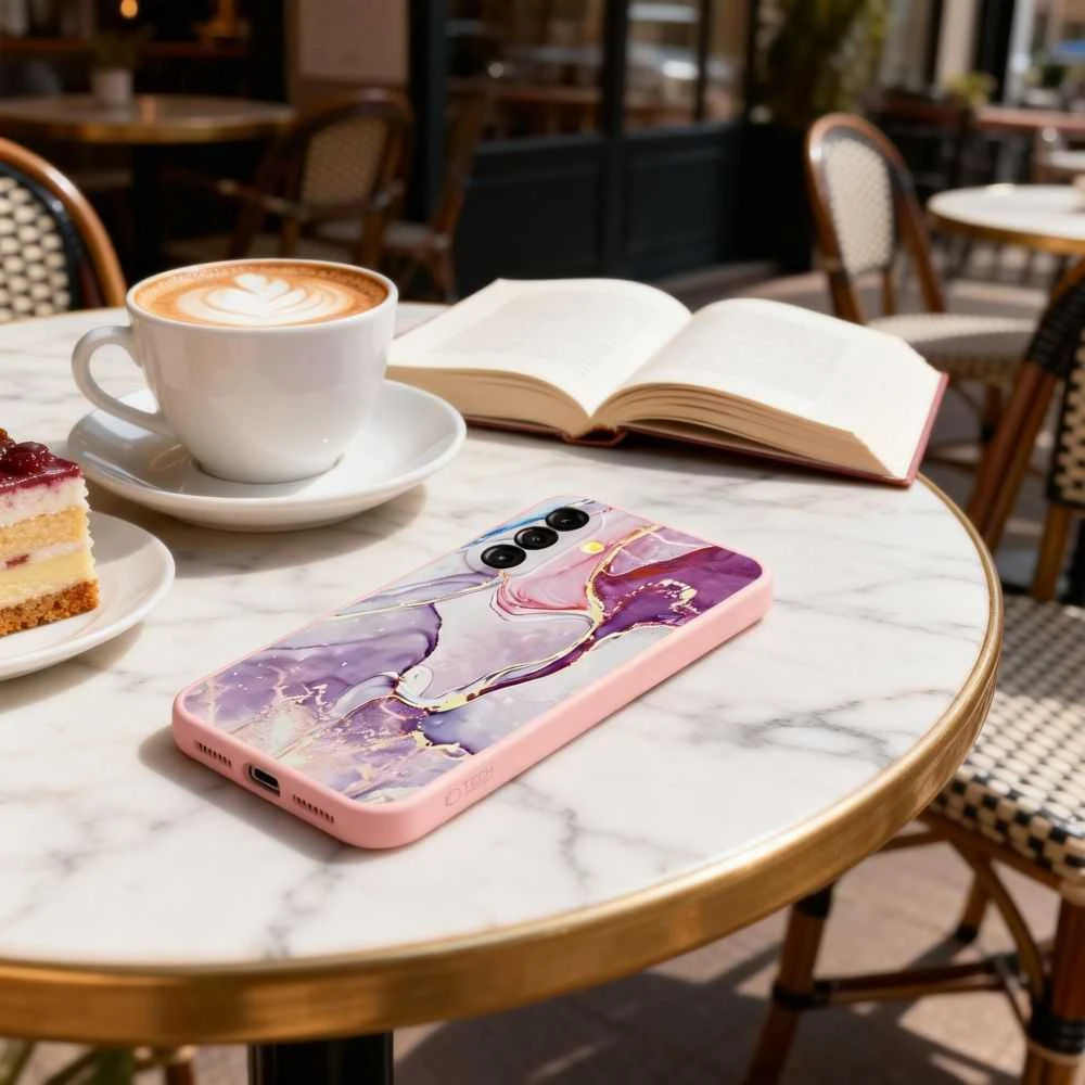 „Tech-Protect Icon“ dėklas „Samsung Galaxy A57 5G Marble“
