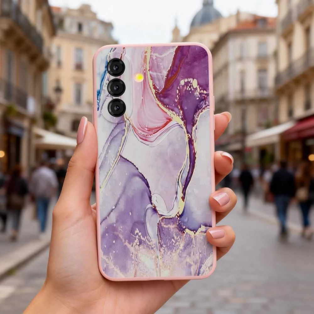 „Tech-Protect Icon“ dėklas „Samsung Galaxy A57 5G Marble“