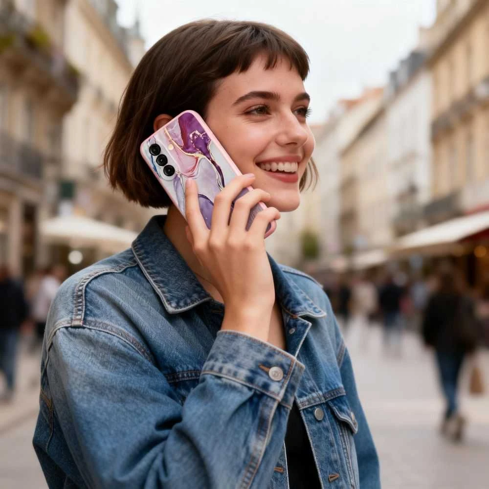 Dėklas „Tech-Protect Icon“ Samsung Galaxy A37 5G marmuras