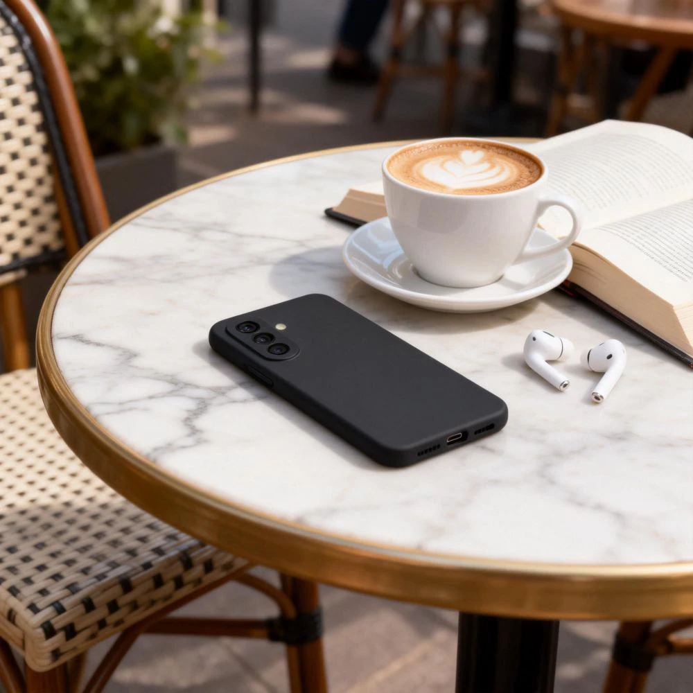 Dėklas Tech-Protect Icon Samsung Galaxy A27 5G juodos spalvos