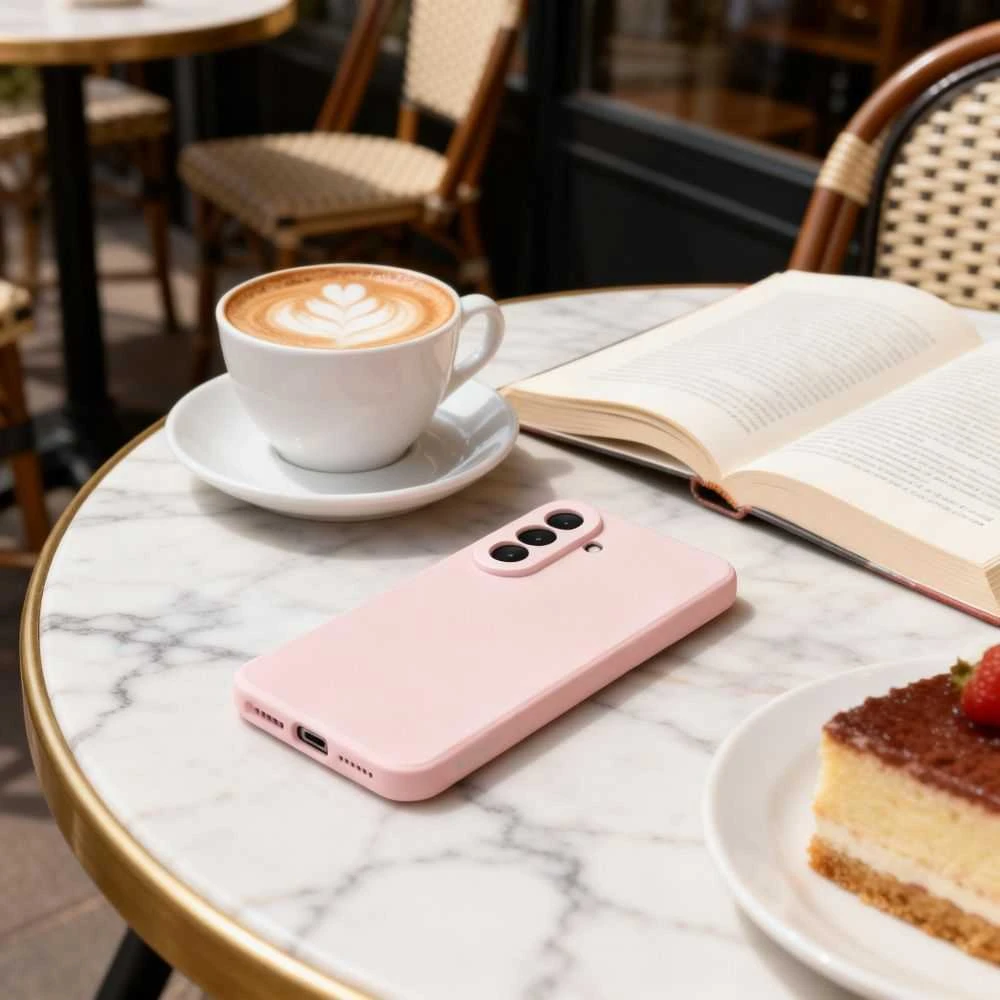 Dėklas Tech-Protect Icon Samsung Galaxy A57 5G Rožinis