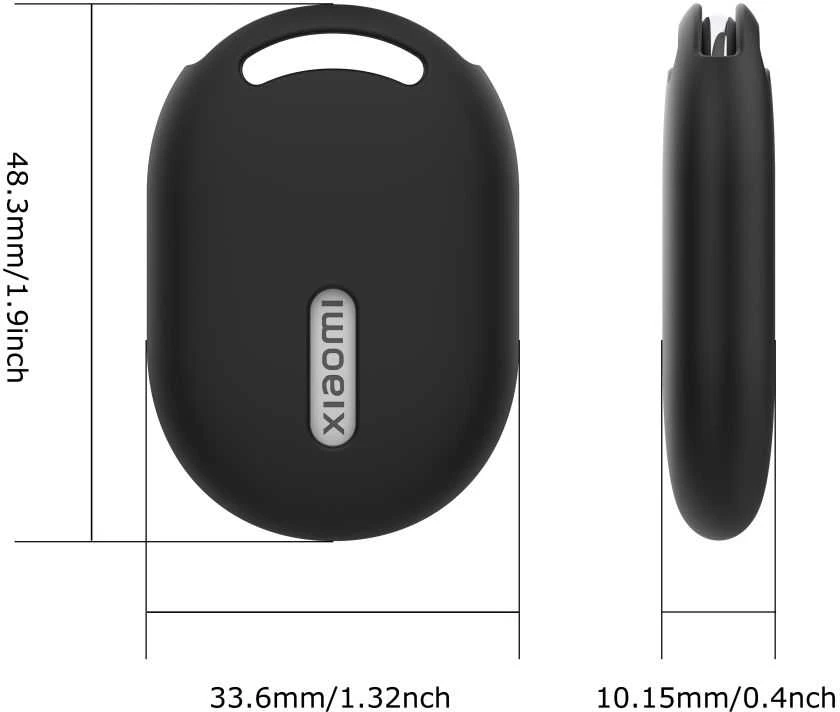 Dėklas Tech-Protect ICON XIAOMI TAG juodos spalvos