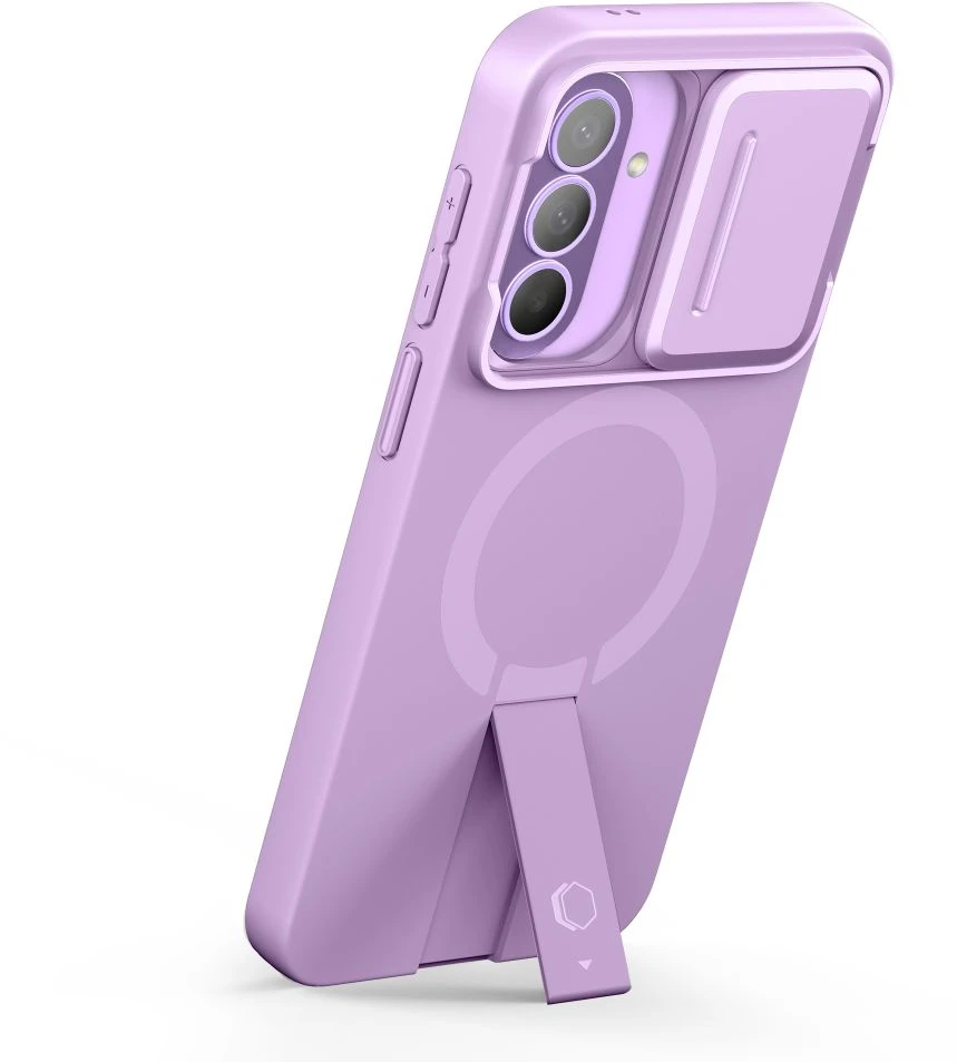 Dėklas Tech-Protect KEVLAR AURA MAGSAFE Samsung Galaxy A57 VIOLETINIS