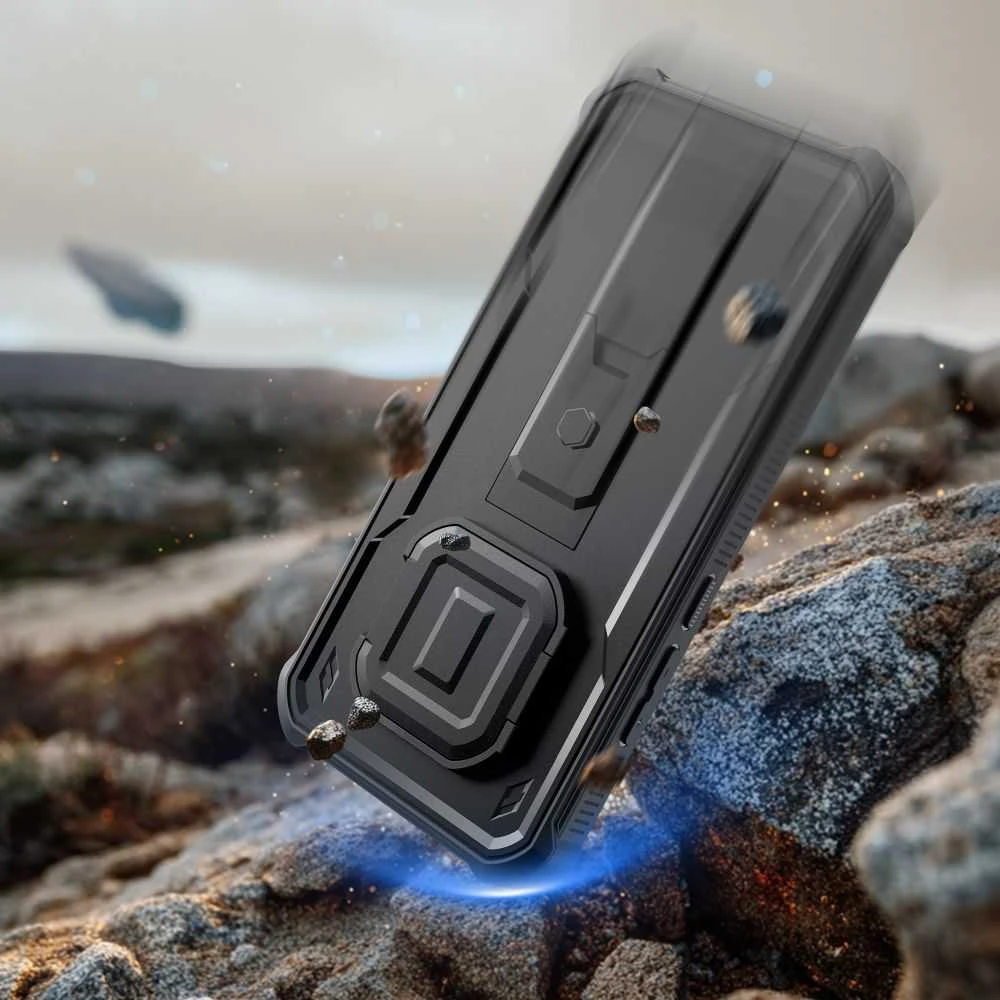 Dėklas Tech-Protect Kevlar CAM+ 2-SET XIAOMI REDMI NOTE 15 PRO 5G juodos spalvos