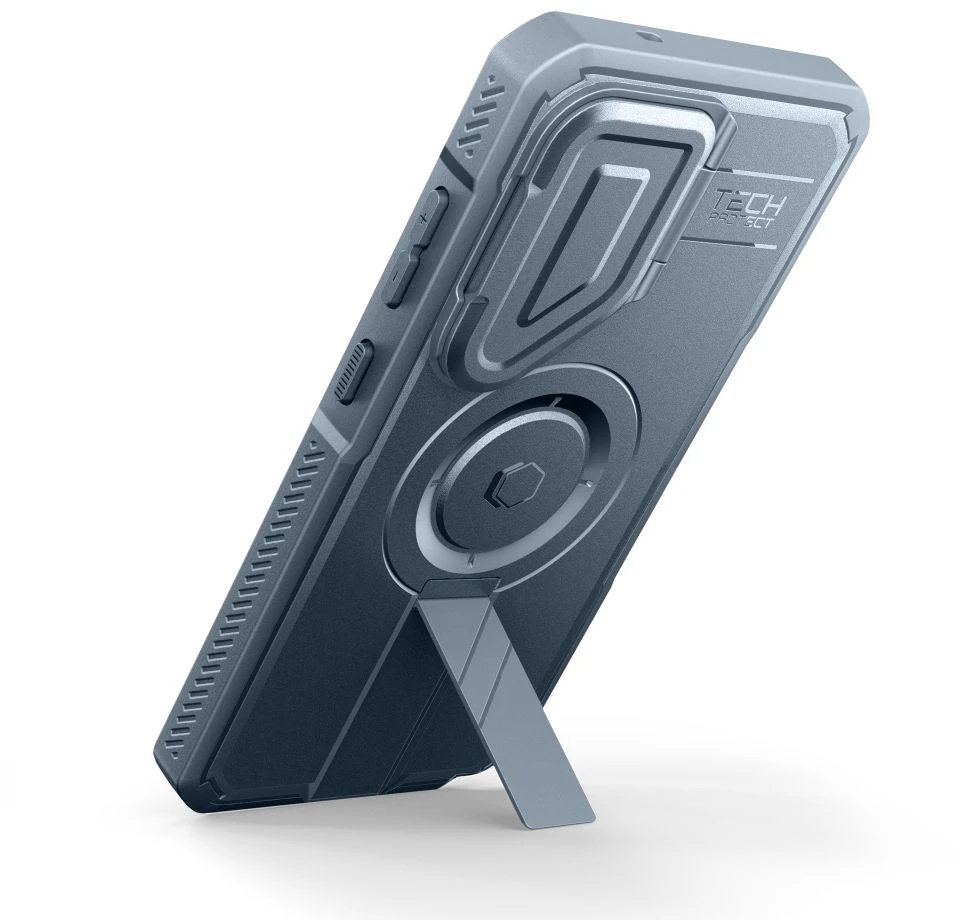Dėklas Tech-Protect KEVLAR MAGSAFE 2-SET GALAXY S26 ULTRA MĖLYNAS